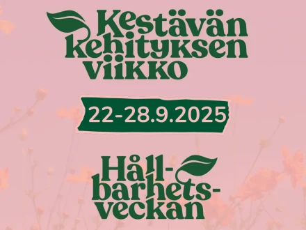 Kestavan kehityksen viikko 2025