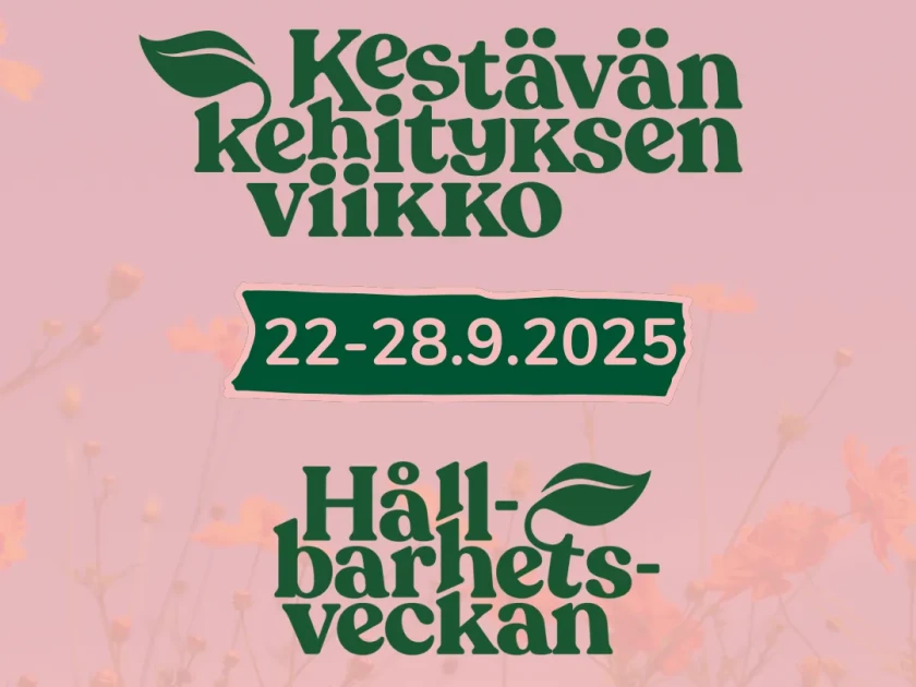 Kestavan kehityksen viikko 2025