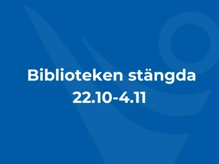 Biblioteken stangda