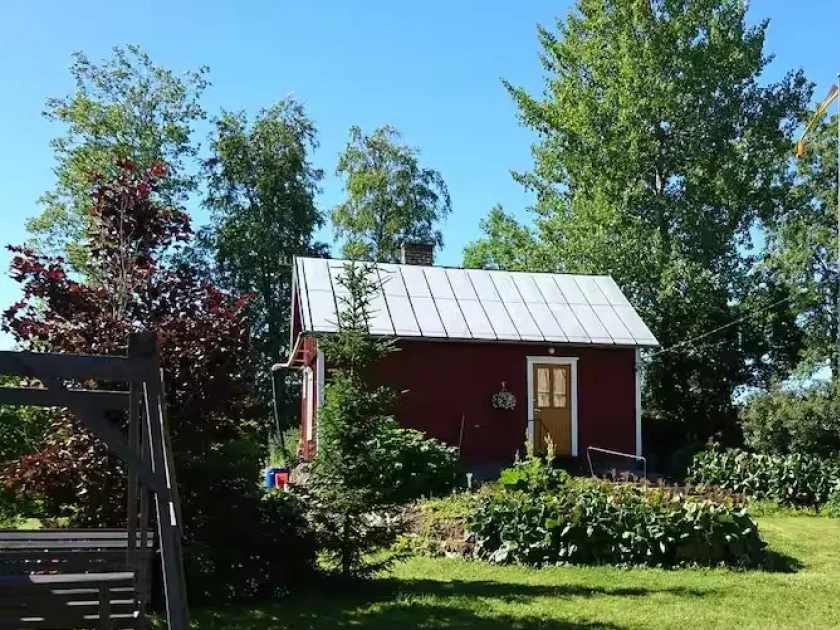 Litet pensionat med bastu