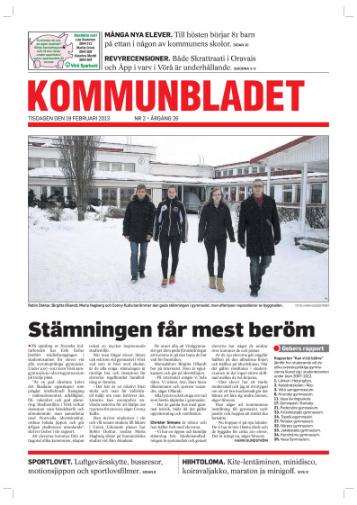 Kommunbladet 2013 nr 2