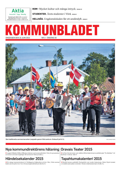 Kommunbladet 2015 nr 3